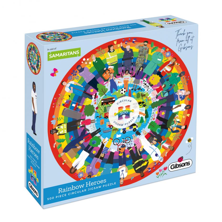 Rainbow Heroes Puzzle Box